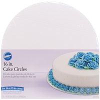 Picture of Wilton Cake Boards, 16", Round, White, Pack of 6