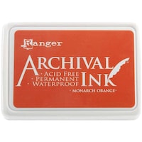 Ranger Archival Inkpad, Monarch Orange