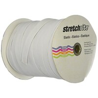 Picture of Stretchrite Braided Elastic, 1/4 Inch Wide 144 Yards, White