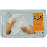 Activa Plus Natural Self-Hardening Clay, 2.2 pounds, White