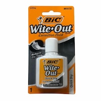 Bic Wite Out Quick Dry Correction Fluid, 20 ml, White
