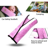 Coffled Seat Belt Pillow for Kids, Pack of 2pcs