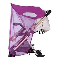 Purfun Universal Sun Shade with Net for Baby Strollers