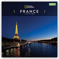 Picture of France National Geographic Square Wall Calendar 2022