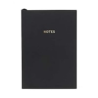 Picture of COLOURBLOCK A5 NOTEBOOK BLACK