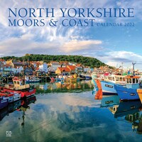 Picture of North Yorkshire, Moors and Coast Square Wall Calendar 2022