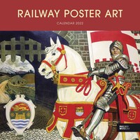 Picture of Railway Poster Art National Railway Museum Square Wall Calendar 2022