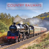 Picture of Country Railways Square Wiro Wall Calendar 2022