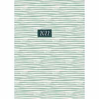 Picture of Fashion Diary Stripes A6 Diary 2022
