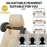 Canstar Adjustable Car Headrest Pillow for Kids