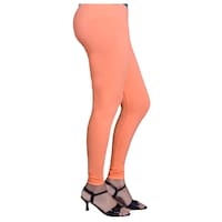 Cyntexia International Stretchable Leggings, English Peach, Pack of 6