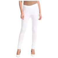 Picture of Cyntexia International Stretchable Leggings, White, Pack of 6
