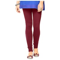 Picture of Cyntexia International Stretchable Leggings, Dark Maroon, Pack of 6