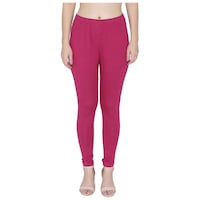 Picture of Cyntexia International Stretchable Leggings, Dark Rani Pink, Pack of 6