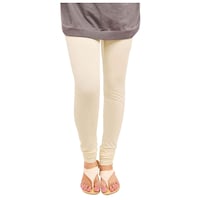 Picture of Cyntexia International Stretchable Leggings, Cream, Pack of 6