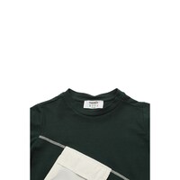 Trendyol Khaki Pocket Detailed Boy Knitted T-Shirt
