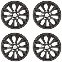 Picture of Prigan Wheel Cover For Universal Car, Black, Set of 4