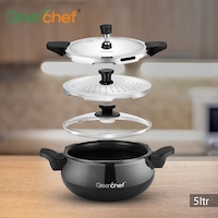 Picture of Greenchef Hard Anodized Induction Base Unique Pressure Cooker