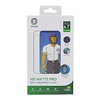 Picture of Green Tempered Glass Screen Protector for iPhone 13 Pro Max, Matta