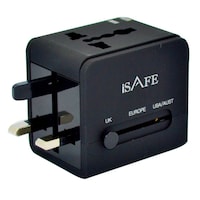 Picture of iSafe Dual USB Universal Travel Charger Adapter