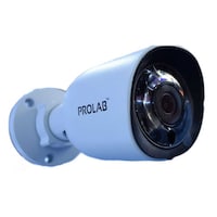 Prolab 4-Channel HD Surveillance Camera Kit, 5MP, White