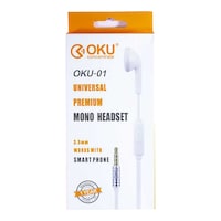 Oku Premium Universal Mono Headset