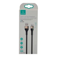 Picture of Usams Type-C Fast Charging Cable, Black, SJ536