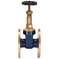 Picture of SANT Gun Metal Gate Valve, IS-4, Gold & Blue
