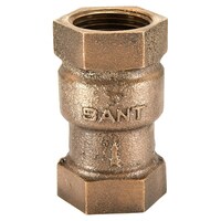 Picture of SANT Gun Metal Vertical Lift Check Valve, IS-8, Gold