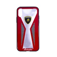 Lamborghini Hard Cover for iPhone X, Red