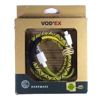 Vodex Handmade Micro USB Cable, Muticolour