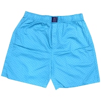 Picture of Dudi Satin Polka Dotted Mid Waist Boxer, Blue