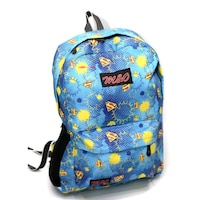 Sheild High Matrial School Backpack, Blue