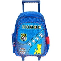 Picture of Paw Patrol Action Trolley School Bag, 16 Inch, Blue