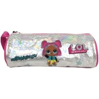 LOL Surprise Outrageous Doll Printed School Pencil Bag, Pink