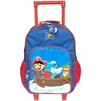 Picture of Ryan's World Pirate Trolley School Bag, 14 Inch, Blue