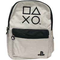 Picture of Nintendo Playstation Number1 School Backpack, 16 Inch, White