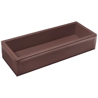 Picture of Cladd Bottle Tray, Vegan Leather, Brown