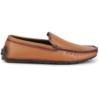Funnel Men's PU Leather Loafer Shoes, ETPL66208, Tan