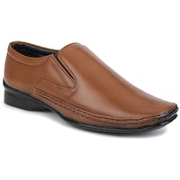 Picture of Funnel Men's Formal Slip On Shoes, ETPL66258, Brown