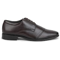 Picture of Funnel Men's PU Leather Lace Up Formal Shoes, Dark Brown