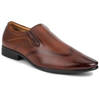 Funnel Men's Formal Slip On Shoes, ETPL66243, Brown