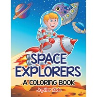 Space Explorers - A Coloring Book