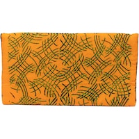Emon Stylish Embroidered Pouch Bag, Yellow