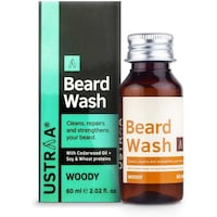 Ustraa Beard Wash Woody, 60ml