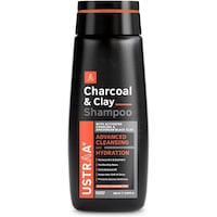 Ustraa Charcoal & Clay Hair Shampoo, 250ml