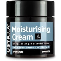 Ustraa Men's Mosturising Cream for Dry Skin, 100g