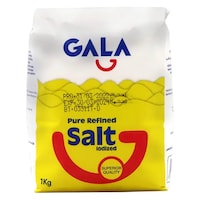 Gala Iodized Salt, 1kg, Carton of 12 Pieces
