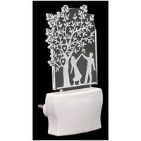 Picture of Afast 3D Illusion Dancing Couple LED Night Lamp, AFST708345, White & Clear