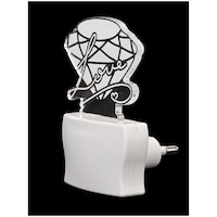 Picture of Afast 3D Illusion Diamond with Word Love LED Wall Lamp, AFST708633, White & Clear